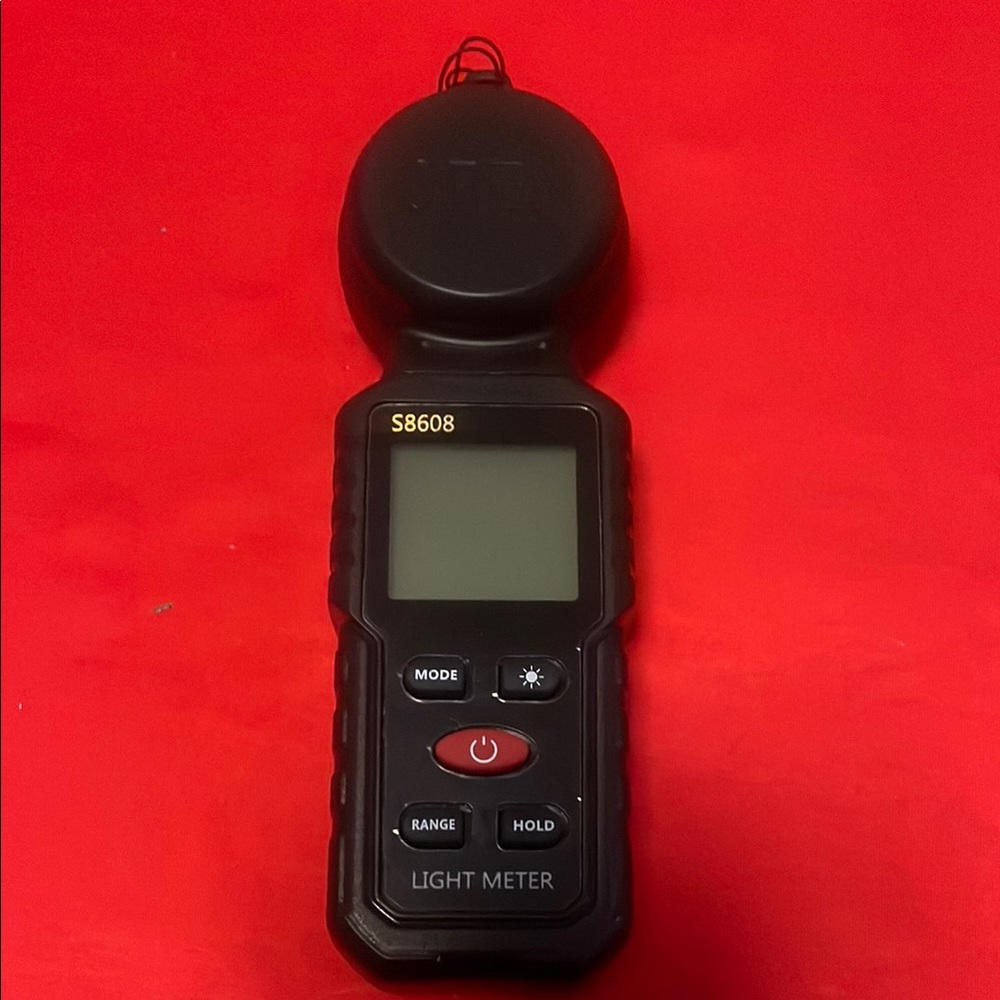 Digital Light Meter - Black